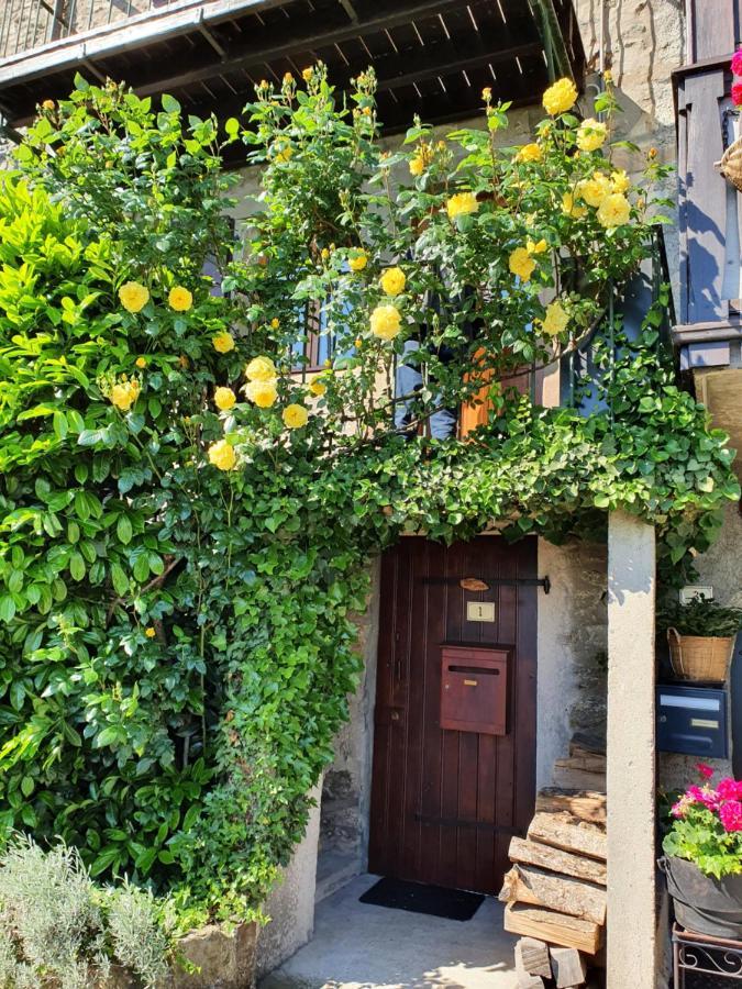 A Room With A View - Maisonnette Dans Bourg Medieval Au Bord Du Lac Leman Yvoire Exterior photo
